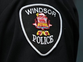 A Windsor police arm patch is pictured in this file photo.