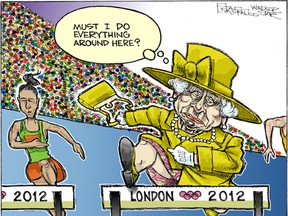 Mike Graston's Colour Cartoon For Friday, July 27, 2012