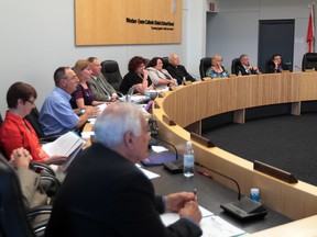 Files:The Windsor Essex Catholic District School Board  meeting on June 12, 2012 in Windsor, Ontario.