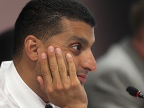 Windsor City council held its capital budget meeting Monday, June 18, 2012. Mayor Eddie Francis listens during the meeting. (Windsor Star / DAN JANISSE)