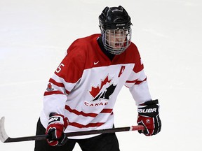 Belle River's Aaron Ekblad will try out with the Canadian under-18 hockey team. (TYLER BROWNBRIDGE/The Windsor Star)
