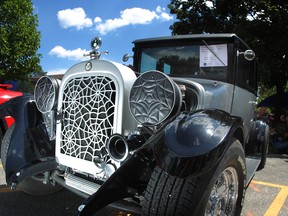 A 1924 Dodge two-door coup, owned by Hugh French from Muncey, Ont., (not pictured) is shown at the Amherstburg's "Gone Car Crazy" Show, Sunday, July 29, 2012. (DAX MELMER/The Windsor Star)
