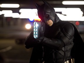 Christian Bale stars as Batman in The Dark Knight Rises. (Handout photo/Warner Brothers)