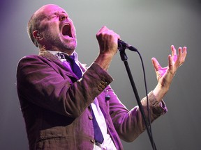 Gord Downie, lead singer for the band Tragically Hip, performs at the Colosseum at Caesars Windsor, Thursday, July 5, 2012, in Windsor, Ont. The Canadian rock band from Kingston, Ont. formed in 1983. They have released 12 studio albums, two live albums, and 46 singles with nine of their albums reaching number one in Canada. The band has won 14 Juno Awards among numerous Canadian music awards. (Windsor Star / DAN JANISSE)