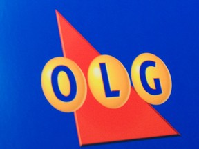 Ontario Lottery and Gaming Corporation logo.