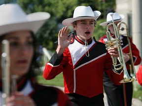 Members of the Windsor Optimist Youth Band perform in uniform in this September 2007 file photo. (Nick Brancaccio / The Windsor Star)