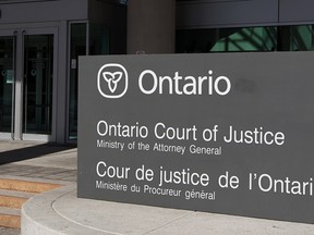 Ontario Court of Justice from the Chatham Street East sidewalk Monday, March 7, 2011. (NICK BRANCACCIO/The Windsor Star)