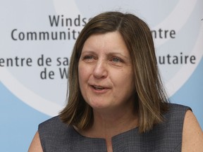 Lynda Monik, CEO Windsor Essex Community Health Centre, is pictured in this file photo. (DAN JANISSE/The Windsor Star)