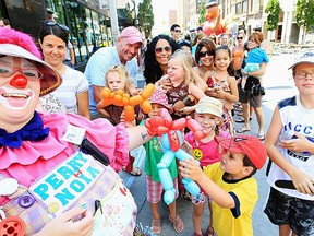 Balloonapalooza proved that a downtown Windsor pedestrian mall would draw crowds to the core in the summer. (JASON KRYK/ The WINDSOR STAR)