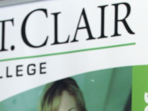 File photo of St. Clair College sign (The Windsor Star)