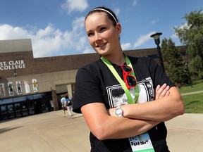 Student association president Keri Bagley is photographed at St. Clair College in Windsor, Ont. on Wednesday, August 29, 2012.   (The Windsor Star / TYLER BROWNBRIDGE)