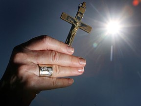 A crucifix is seen in this file photo. (Jason Kryk/The Windsor Star)