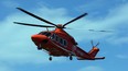 An Ornge helicopter transports a patient to hospital from the Highline Mushroom Plant in Kingsville, Ont., in this 2012 file photo. (TYLER BROWNBRIDGE/The Windsor Star)