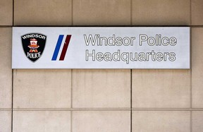 Windsor Police department headquarters in Windsor, Ont., on Wednesday, August 8, 2012.  (The Windsor Star / TYLER BROWNBRIDGE)