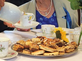 Windsor Star file photo of tea and pastries  (Lorraine Hjalte/Calgary Herald)