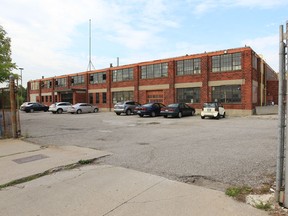 The exterior of Klinec Manufacturing Ltd. is shown Monday, Aug. 13, 2012, in Windsor, Ont. Management at the St. Luke Rd. company requested a $3.00 per hour wage cut for current workers. Employees claim that they were required to accept the offer or not report to work. The company does automotive coating applications, assembly and part washing. (Windsor Star / DAN JANISSE)