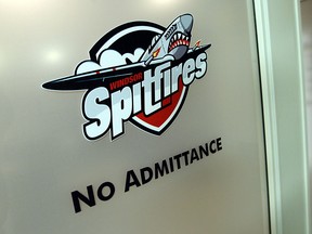 The Windsor Spitfires office is pictured at the WFCU Centre in Windsor in this file photo. (Tyler Brownbridge/The Windsor Star)