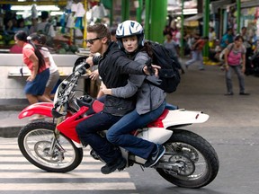 The Bourne Legacy opens in theatres across Windsor and Essex County this Friday, Aug. 10. Image released by Universal Pictures shows Rachel Weisz as Dr. Marta Shearing, right, and Jeremy Renner as Aaron Cross in a scene from the film, The Bourne Legacy. (AP Photo/Universal Pictures, Mary Cybulski)