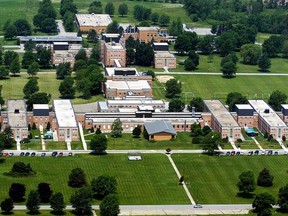 An aerial view of the former Southwest Regional Centre in Chatham-Kent. (Windsor Star file photo.)