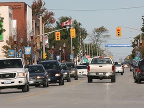 In this file photo, traffic moves through downtown Essex. (Windsor Star files)