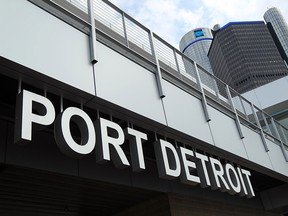 The Detroit/Wayne County Port Authority terminal is pictured on the waterfront in Detroit on Wednesday, August 15, 2012.             (The Windsor Star / TYLER BROWNBRIDGE)
