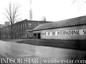 The old International Harvester Company on Grand Ave. in Chatham. Truck production began in 1921. (The Windsor Star-FILE)