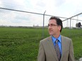 Windsor West MP Brian Masse is shown on the Detroit side of the border in this August 2011 file photo. (Jason Kryk / The Windsor Star)