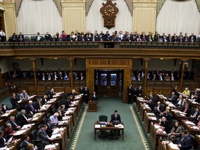 MPPs return to the Ontario legislature Monday (Aaron Lynett / National Post)