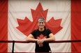 Boxer Mary Spencer takes part in a press conference at the Windsor Amateur Boxing Club in Windsor on Monday, June 18, 2012. Spencer will box for Canada at the Olympics in London. (The Windsor Star / TYLER BROWNBRIDGE)