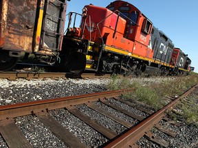 A freight train is pictured in this 2011 file photo. (TYLER BROWNBRIDGE/The Windsor Star)