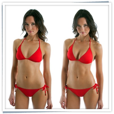 Voda Swim Women's Envy Push Up Double String Bikini Top