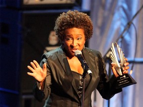 Wanda Sykes is shown accepting a GLAAD award in this 2010 file photo. (Angela Weiss / Getty Images)