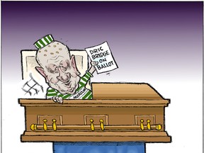 Mike Graston's Colour Cartoon For Friday, September 07, 2012