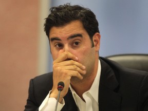 Windsor City council held its capital budget meeting Monday, June 18, 2012. Councillor Al Maghnieh listens during the meeting. (Windsor Star / DAN JANISSE)