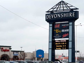 Devonshire Mall on Howard Avenue in Windsor, Ont. is shown in this file photo. (Windsor Star files)
