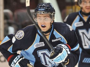 Former Majors forward Derek Schoenmakers was acquired by the Spitfires Tuesday. (OHL Images)