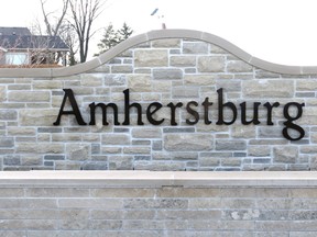 The town of Amherstburg sign. (Windsor Star files)