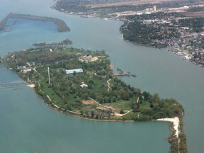 An aerial view of Boblo Island. (Windsor Star files)