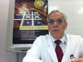 Dr. Alan Heimann, medical officer of health for the Windsor-Essex County Health Unit, is pictured on Sept. 28, 2012.