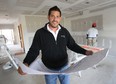 Ezio Tartaro of Gintar Contractors, shown above at a residential worksite in Lasalle, says it’s important to have knowledgeable and skilled trades people when doing home renovations. (DAN JANISSE / The Windsor Star)