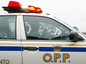 File photo of the Ontario Provincial Police.  (Tyler Anderson/National Post)