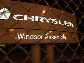 Exterior of the Chrysler Windsor Assembly plant in Windsor, Ontario on September 26, 2012.  The Canadian Auto Workers and Chrysler have a tentative agreement following negotiations in Toronto, Ontario on September 26, 2012.  (JASON KRYK/  The Windsor Star)