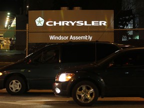 Exterior of the Chrysler Windsor Assembly plant in Windsor, Ontario on September 26, 2012.  The Canadian Auto Workers and Chrysler have a tentative agreement following negotiations in Toronto, Ontario on September 26, 2012.  (JASON KRYK/  The Windsor Star)