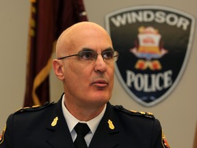 File photo of acting Police chief Al Frederick at a news conference on January 6, 2012.  (NICK BRANCACCIO/The Windsor Star)