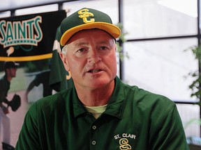 Dave Cooper was named the new baseball coach at St. Clair College in May. (JASON KRYK/The Windsor Star)