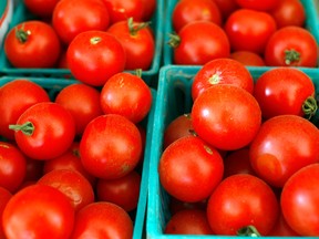 Cherry tomatoes are pictured in this file photo. (Windsor Star)