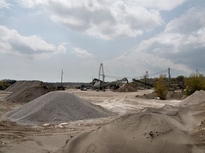 Amherst Quarries is seen in this file photo.