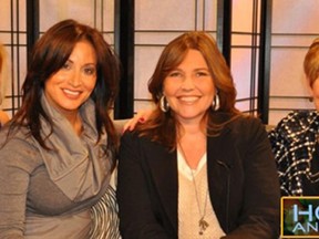 Houida And Friends (L to R): Melanie Gardin, Houida Kassem, Nancy Duffy, Karen Hall.