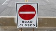 File photo of road closed sign. (Windsor Star files)