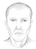 This image released by Michigan State Police shows a drawing of a man suspected in a series of shootings over the past week over a three-county area of southeastern Michigan. Wixom police say in a release that the sketch was obtained from a witness to a shooting Thursday, Oct. 18, 2012, in Ingham County. That witness also described the suspect’s vehicle as resembling a dark 1998 Oldsmobile Alero or a 1998 Toyota Camry. (AP Photo/Michigan State Police)